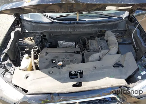 2015 Mitsubishi Outlander Sport Es from USA, damaged, VIN 4A4AR3AW3FE034579